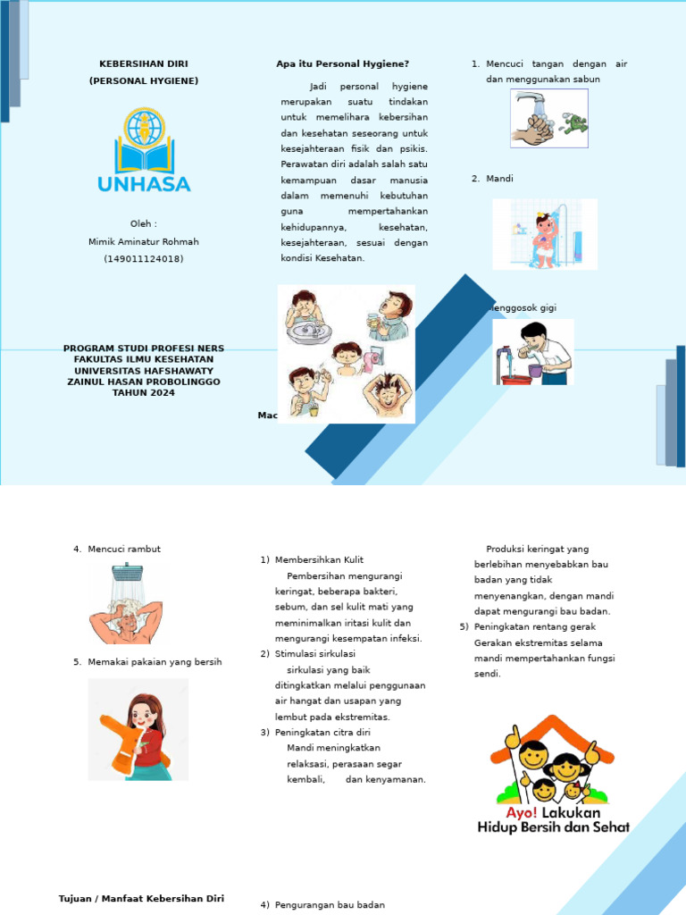 Leaflet Personal Hygiene | PDF