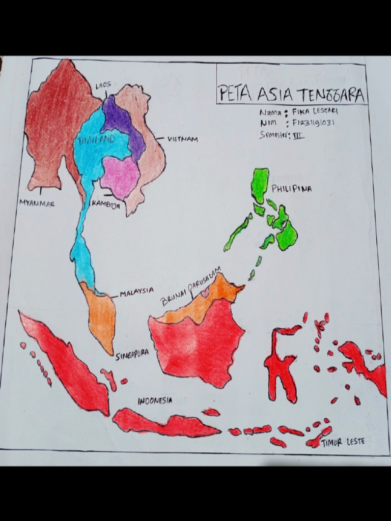 Peta Asia Tenggara | PDF