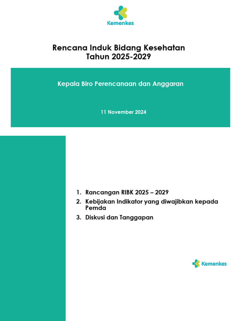 V5 Paparan Ribk Diskusi Dinkes Pdf Pengembangan Diri