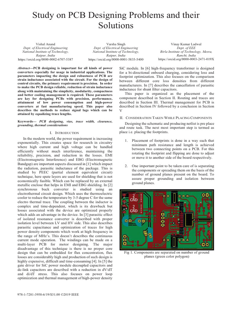 PCB Design Challenges and Solutions | PDF | Printed Circuit Board ...