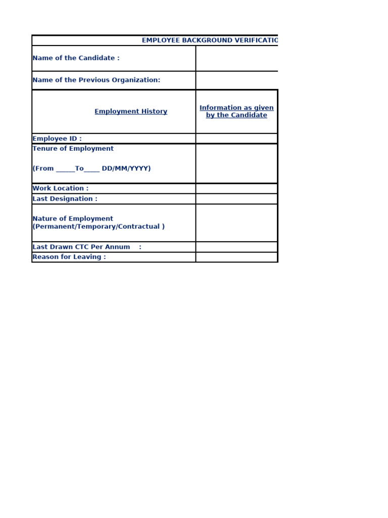 BGV Details Soft | PDF | Career & Growth | Business