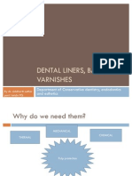 Dental Liners Bases and Varnishes