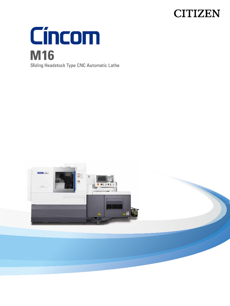 Cincom M16 201611 | PDF