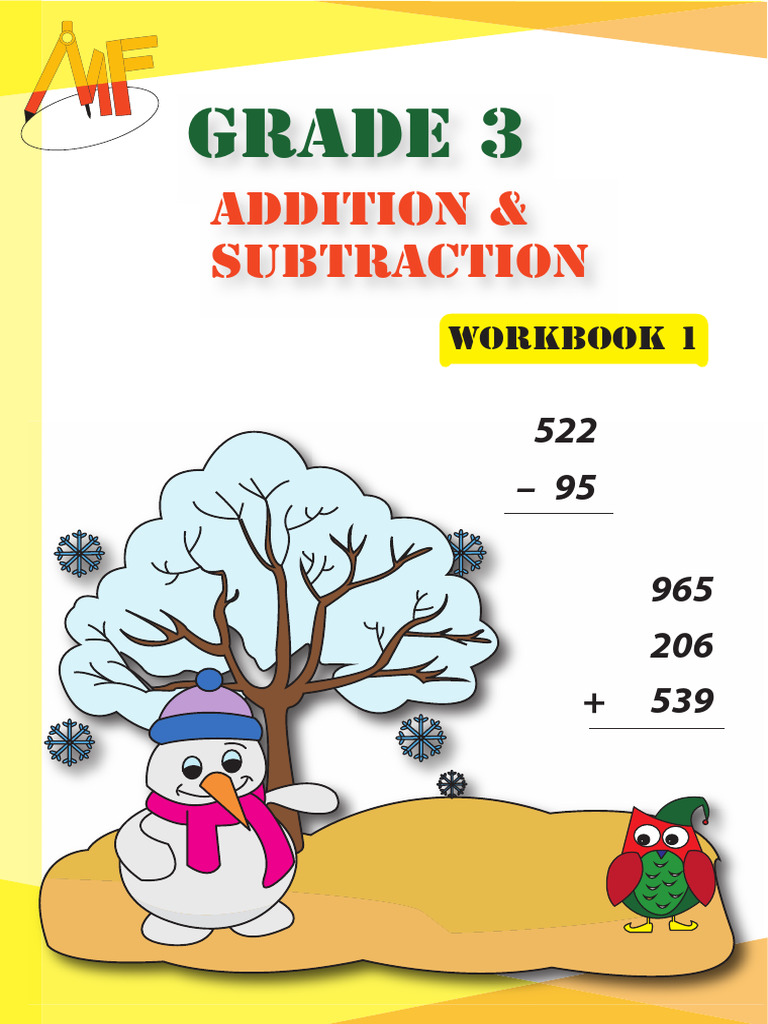 Grade 3 Addition and Subtraction Workbook | PDF | Agriculture | Food ...