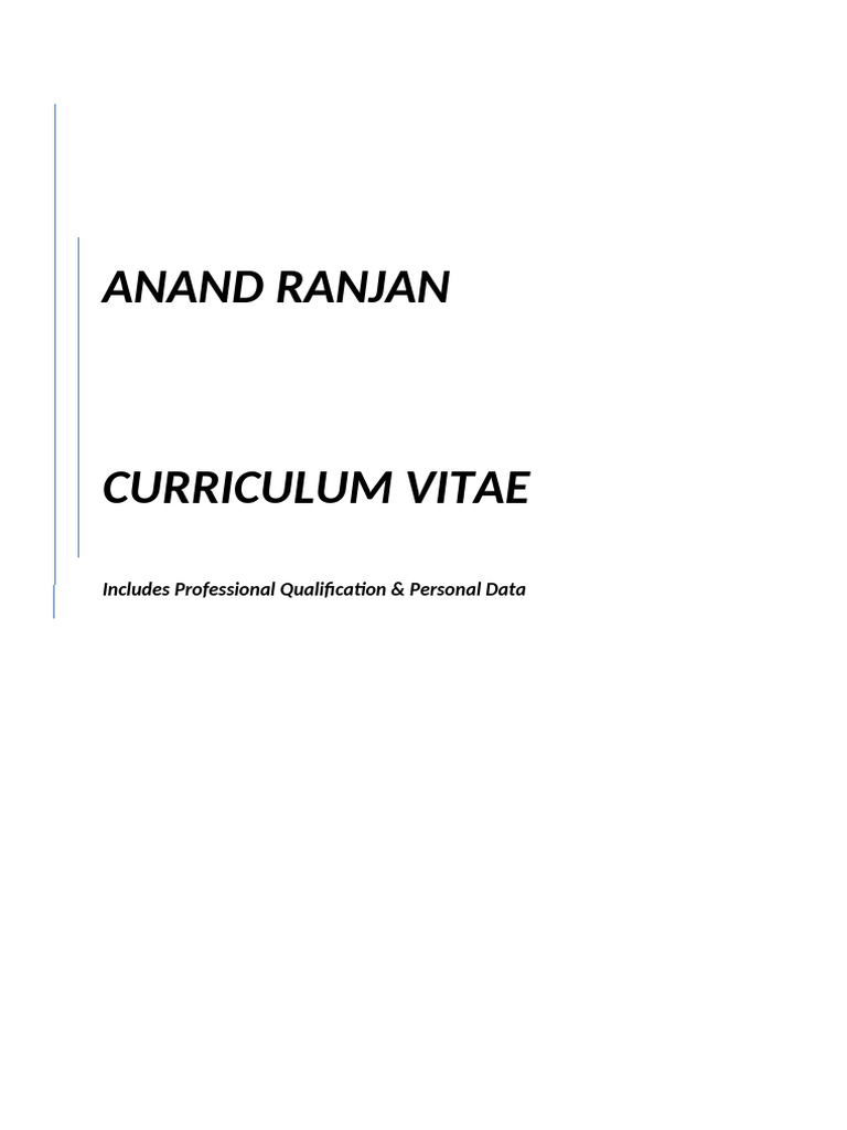 Anand Ranjan | PDF