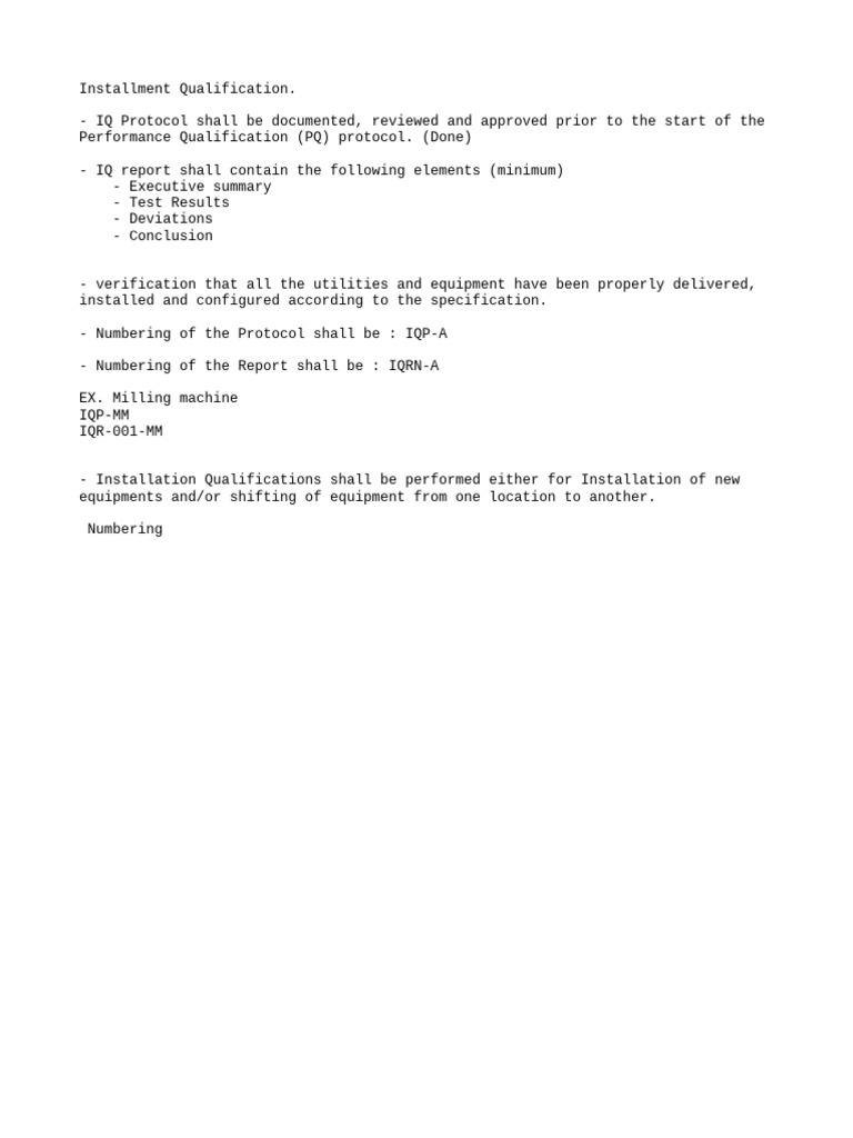 Installment Qualification. | PDF