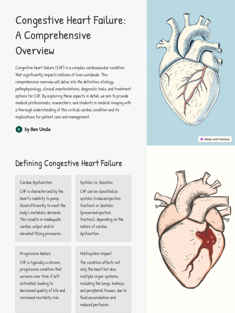 Comprehensive Guide to Congestive Heart Failure | PDF | Heart Failure ...