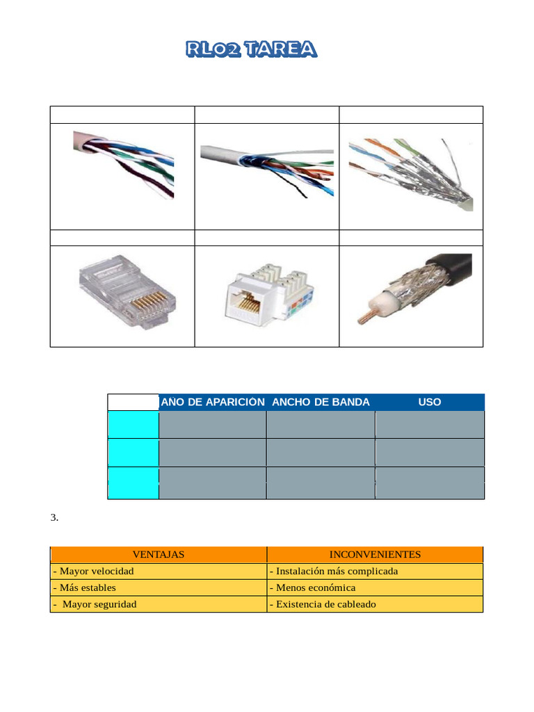 Tarea RL02 | PDF | Telecomunicaciones | Electrónica