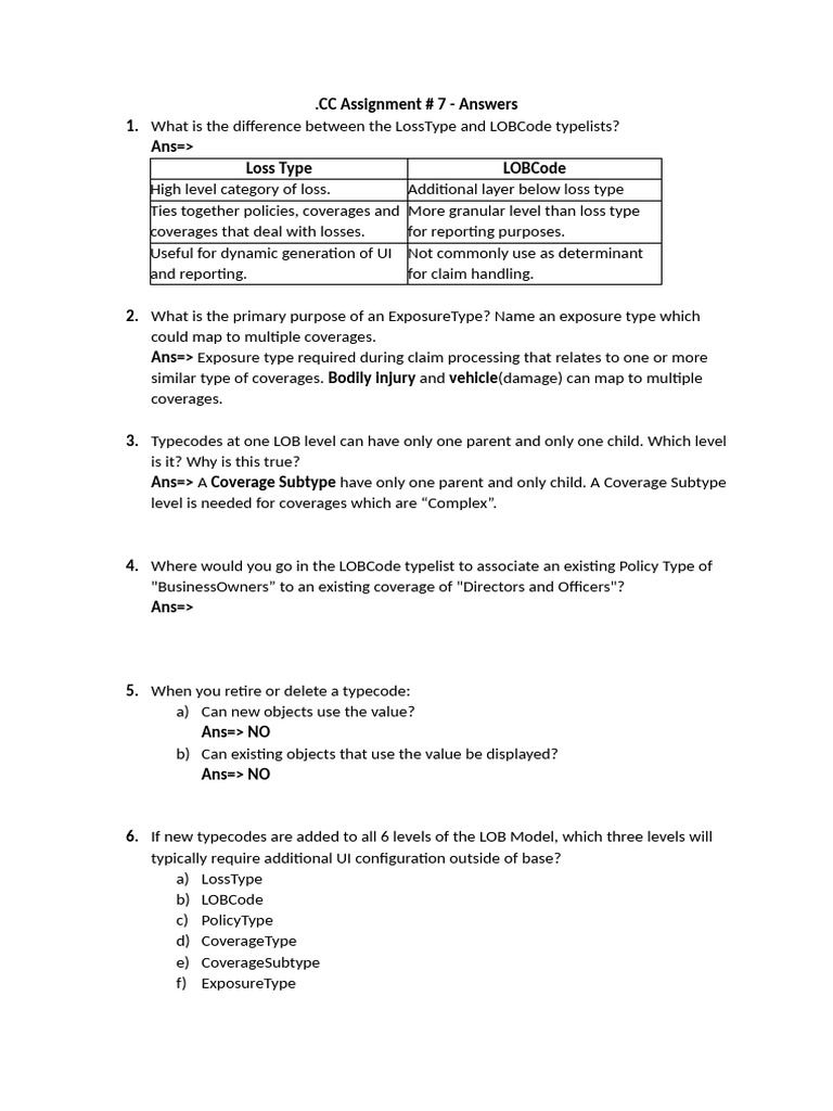 CC Assignment 7 Overview and Answers | PDF | Control Flow | Policy