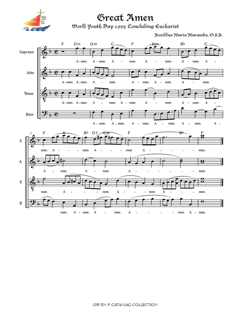 Great Amen - Maramba | PDF