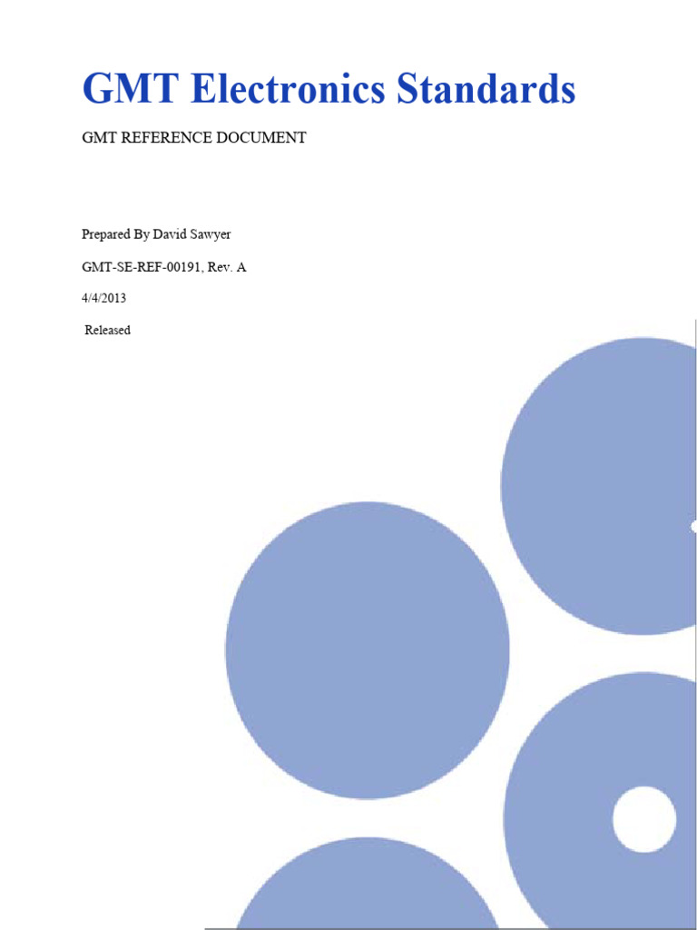 GMT Electronics Standards Overview | PDF | Simulation | Formal Verification