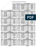 FCH Lineups 11-12 - Week 12