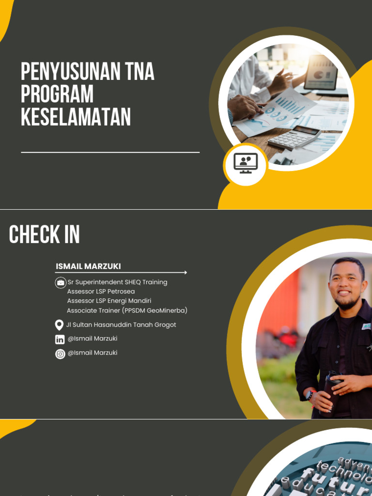 Penyusunan TNA Program Keselamatan | PDF