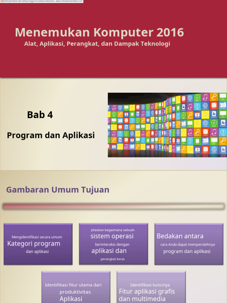 Program dan Aplikasi Komputer 2016 | PDF