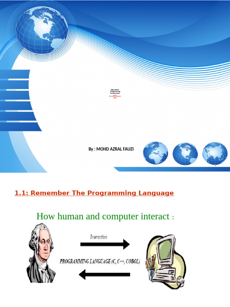 Chapter 1.1-1.3 Introduction | PDF | Computer Programming | Computer ...