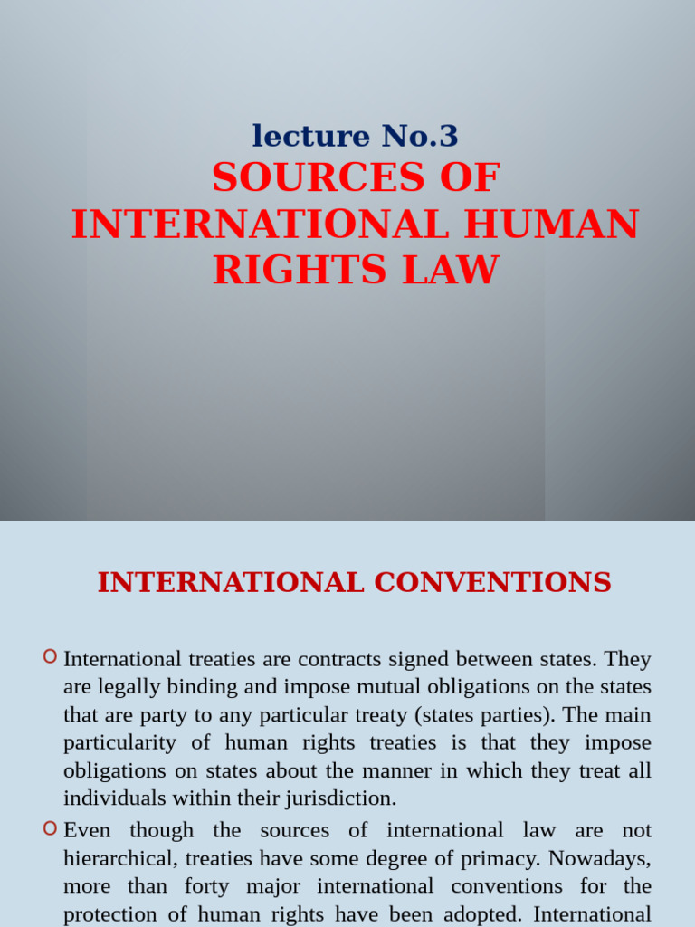 human rights (3) | PDF | Human Rights | European Convention On Human Rights