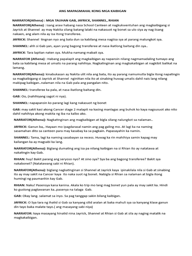 Script Athena | PDF