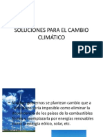 Soluciones Para El Cambio Climtico