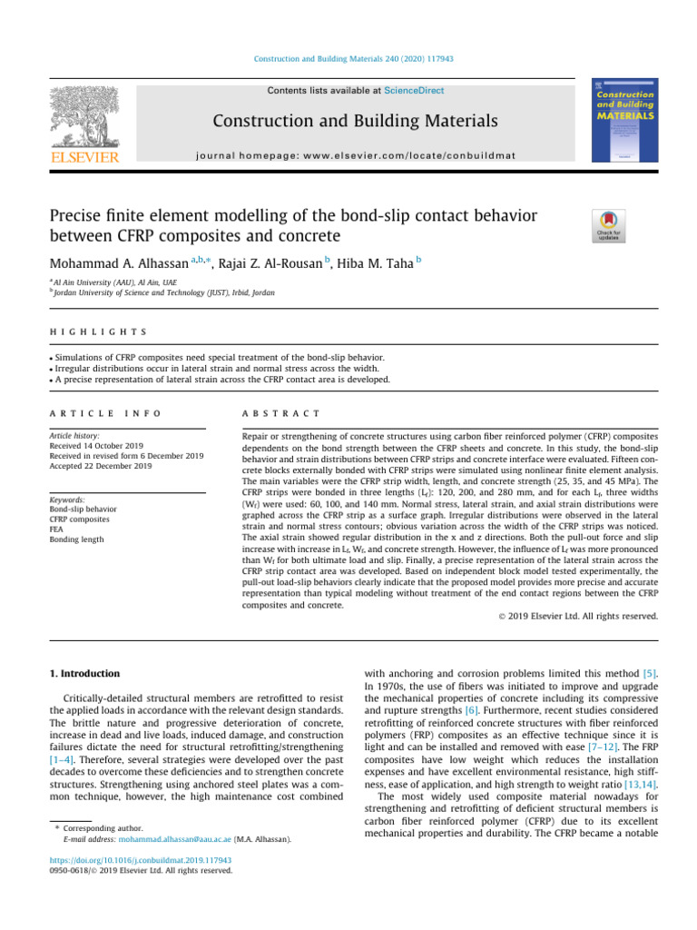 10 1016@j Conbuildmat 2019 117943 | PDF | Strength Of Materials ...