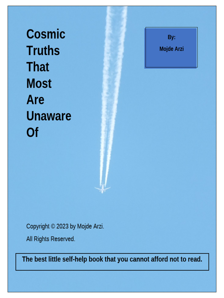 Cosmic Truths for Personal Growth | PDF | Meditation | Thought