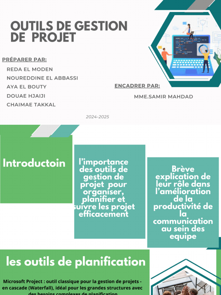 Les Outils de Gestion de Projet | PDF