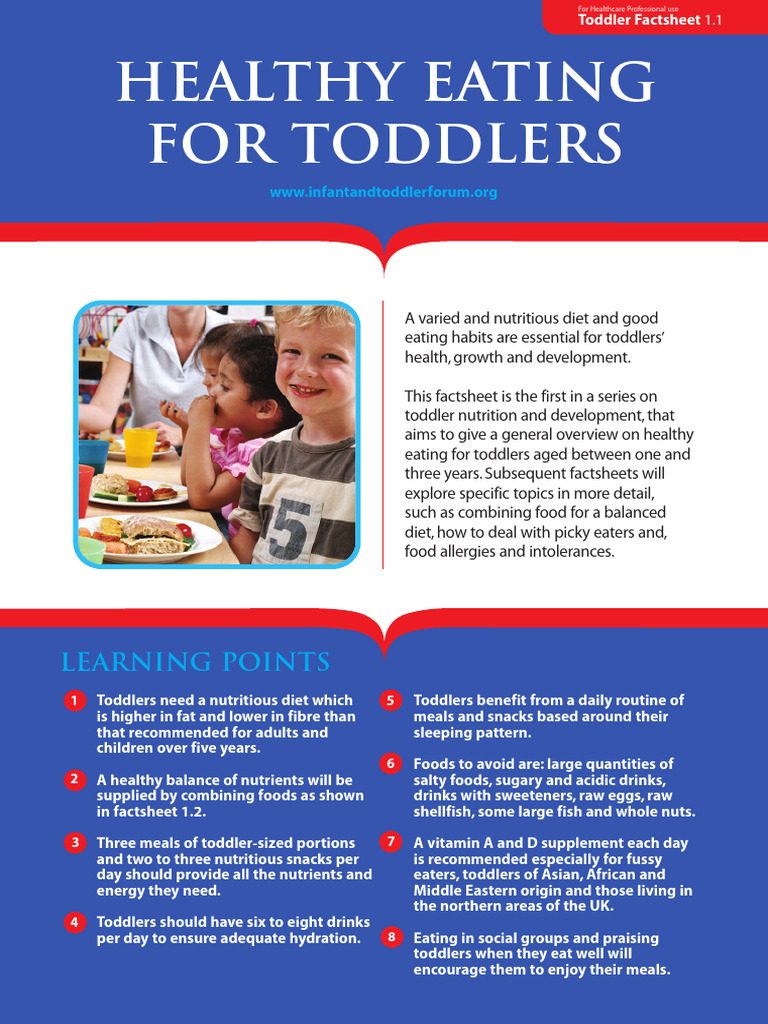 Essential Nutrition for Toddlers | PDF | Nutrients | Foods