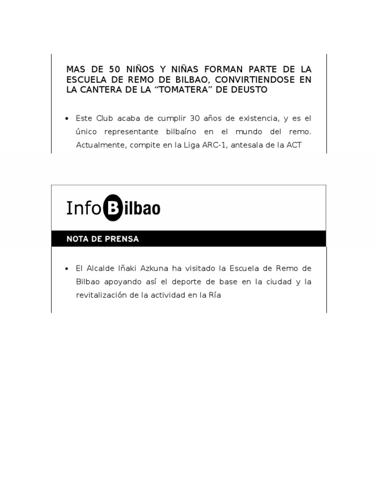 NP Visita Al Club de Remo de Deusto 210112 PDF Remo Deportes