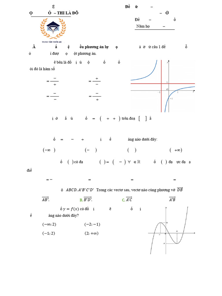 Đề chữa thêm 1 - 11 Đề Tây Hồ | PDF