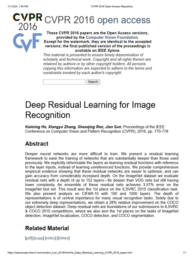 Open Access Repository | PDF | Deep Learning | Information Science