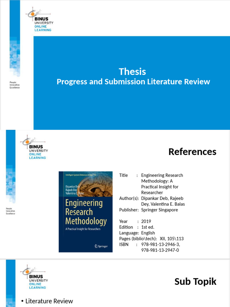 Engineering Research Methodology Guide | PDF | Literature Review ...