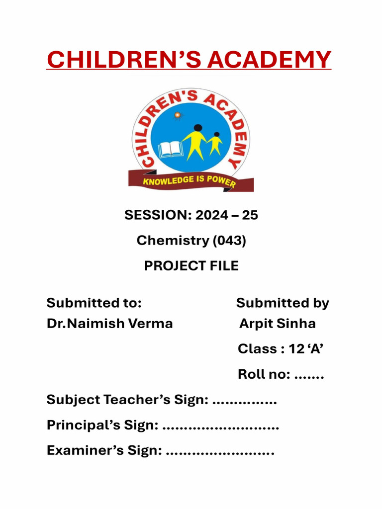 Childrens Academy | PDF