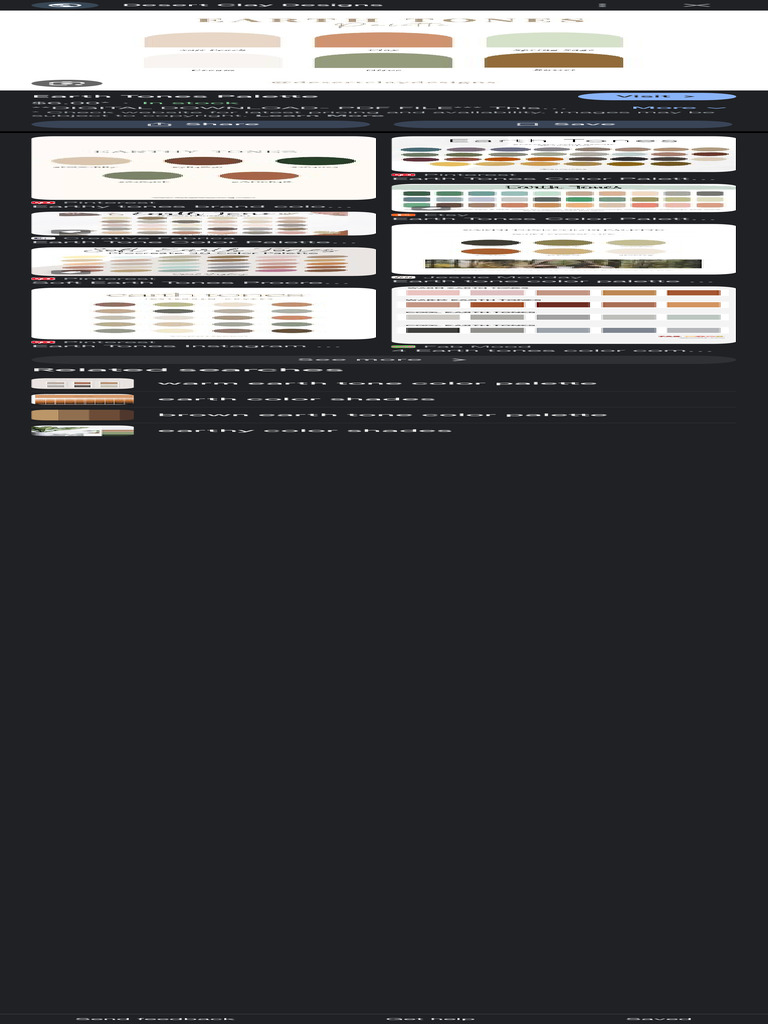 Earth Tone Color - Google Search | PDF