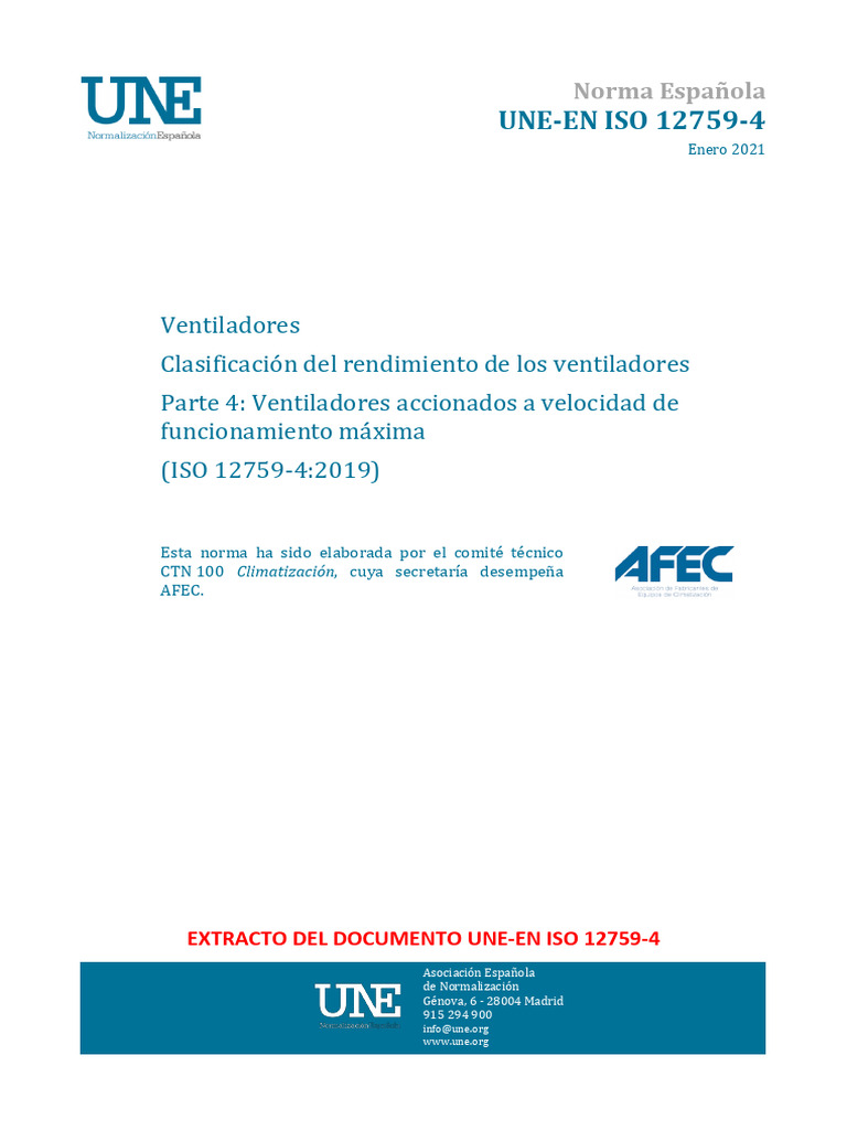 (Ex) Une-En Iso 12759-4 2021 | PDF | Organización internacional para la ...