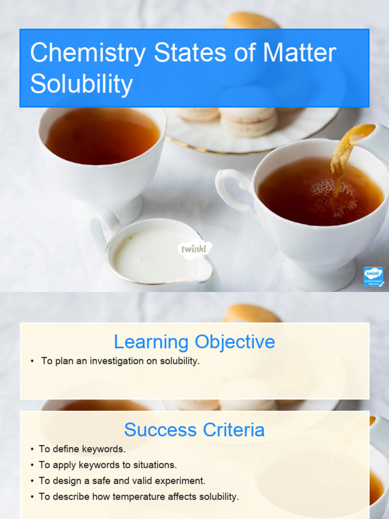 Solution Notes 2 Pdf Solubility Water