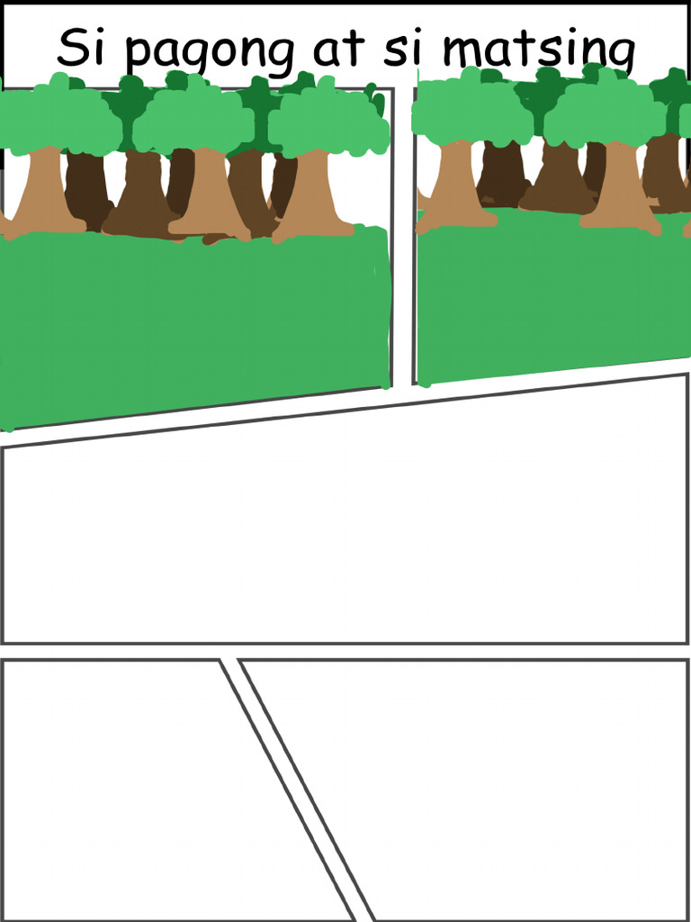 Si Pagong at Si Matsing | PDF