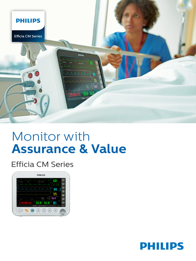 Monitor With: Assurance & Value | PDF | Monitoring (Medicine) | Philips