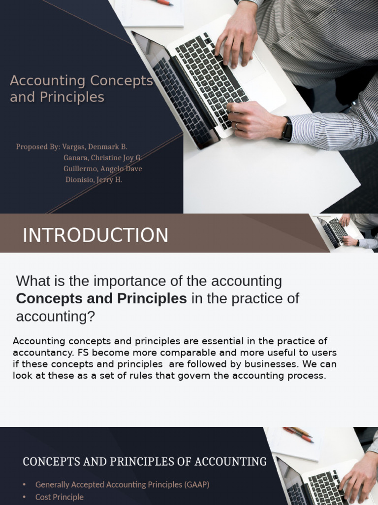 Key Accounting Concepts and Principles | PDF | Generally Accepted ...