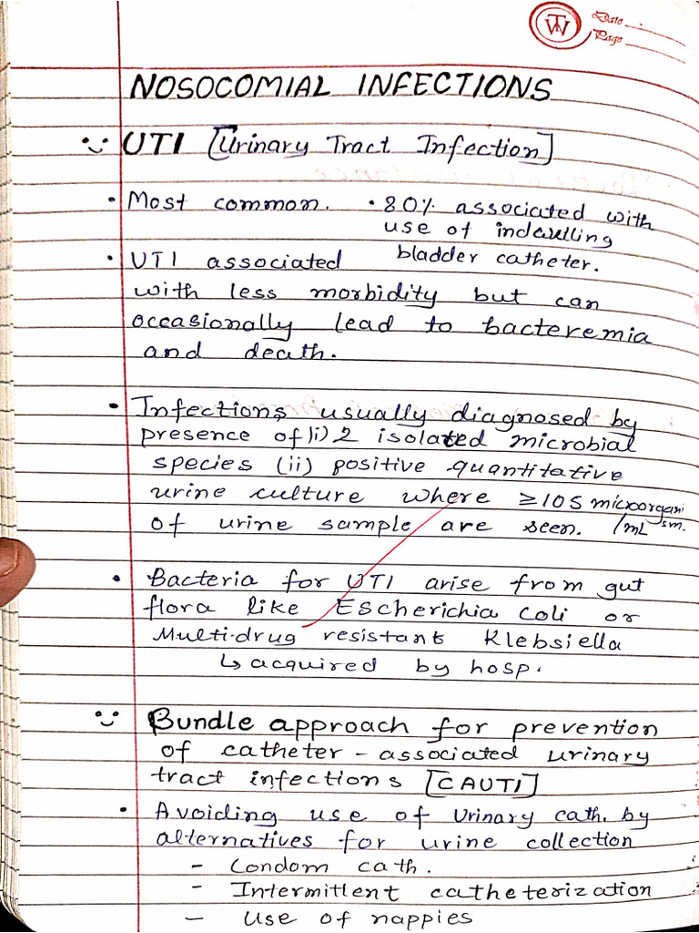 Hospital Acquired Infections | PDF
