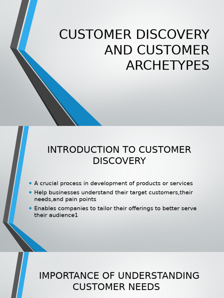 Understanding Customer Archetypes | PDF | Target Audience | Marketing