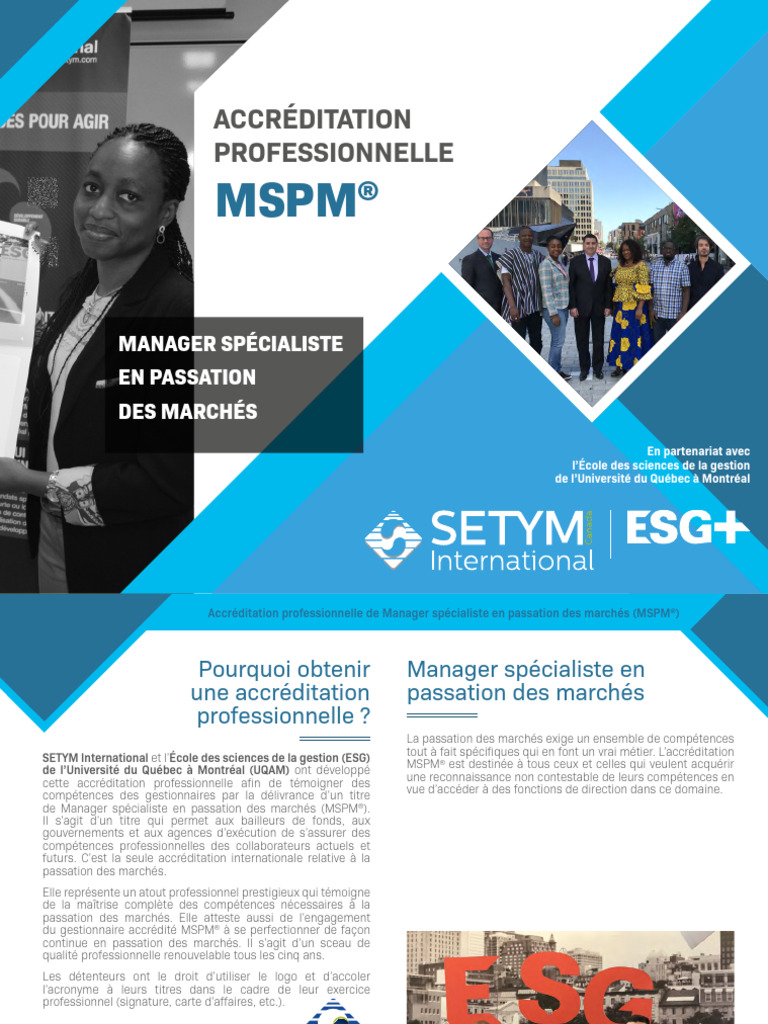 SETYM MSPM Accreditation | PDF