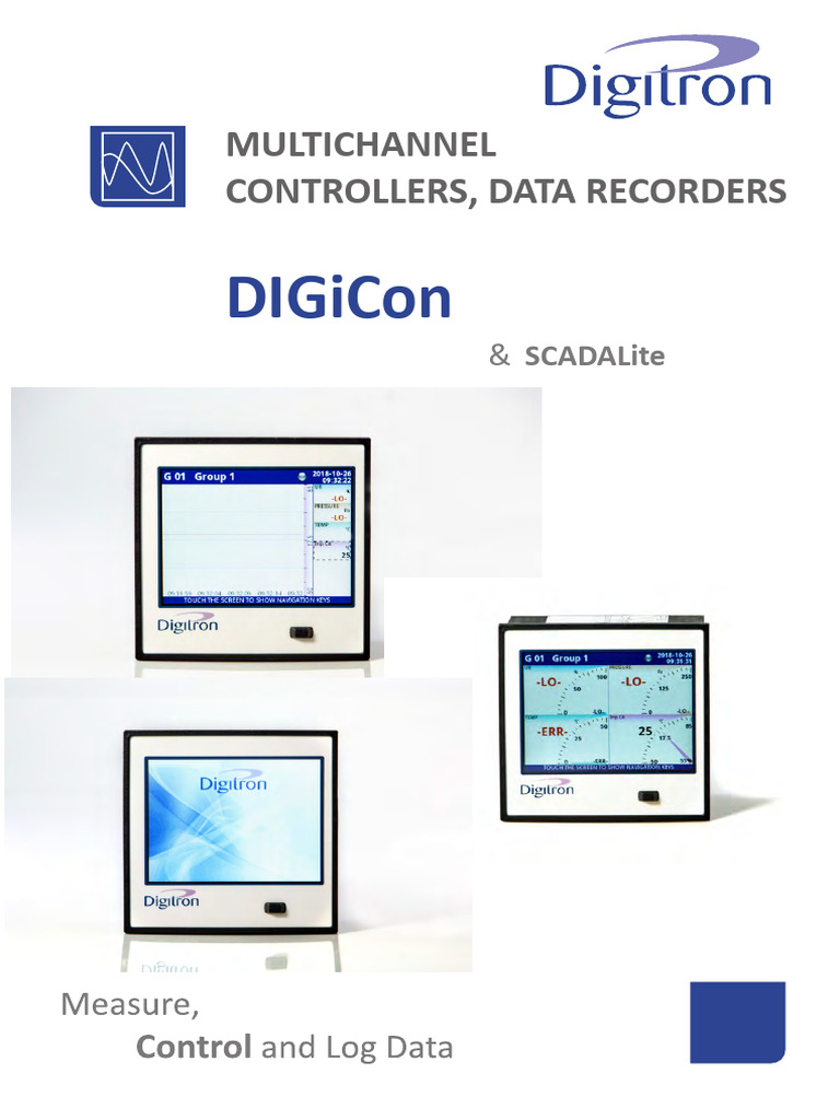 DigiCon: Advanced Controllers & Data Recorders | PDF | Computer Network ...