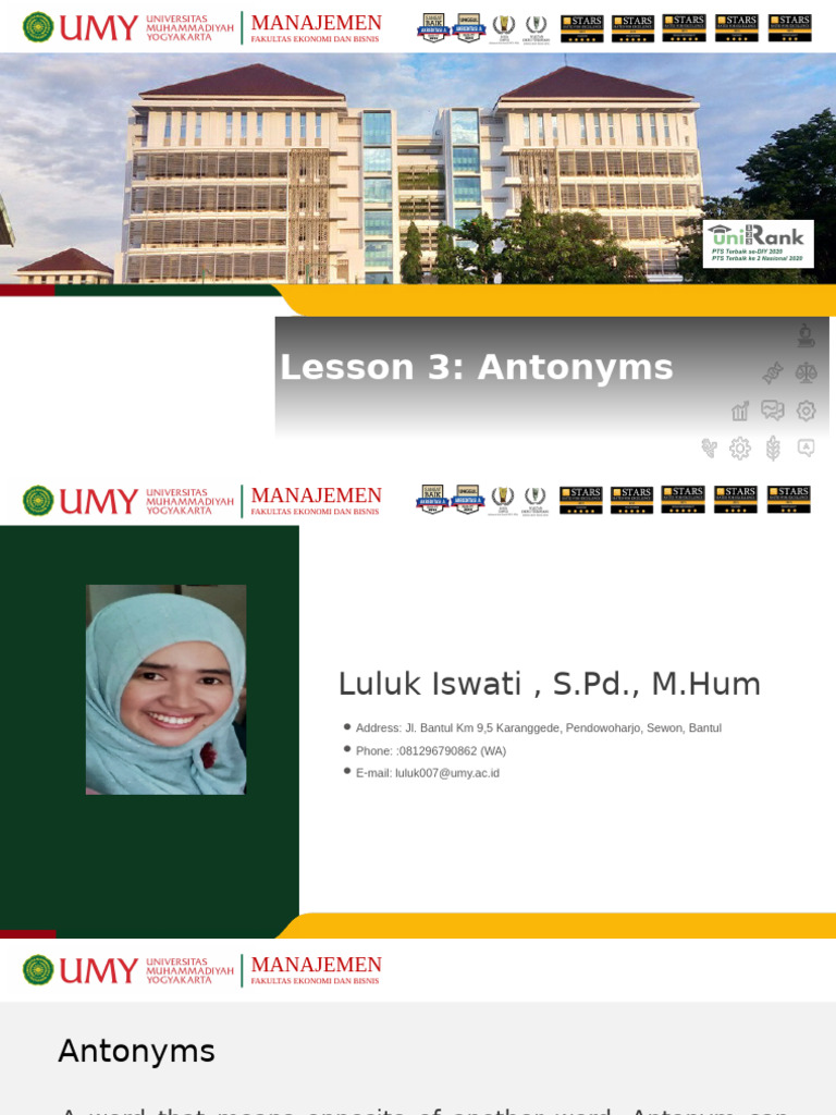 Antonyms Pdf Interpretation Philosophy Vocabulary