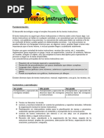 Textos Instructivos para Segundo Grado | PDF | Puntuación | Escritura