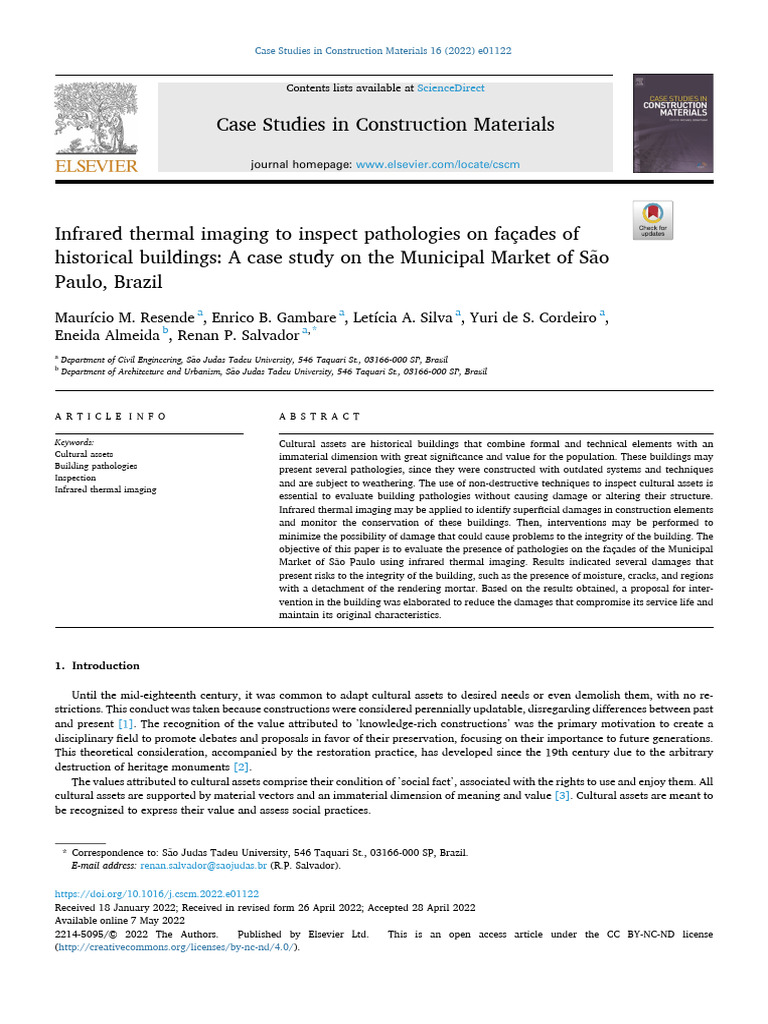 Infrared Imaging for Building Inspection | PDF | Thermography