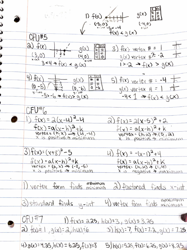 Math Cfu 4 5 6 | PDF