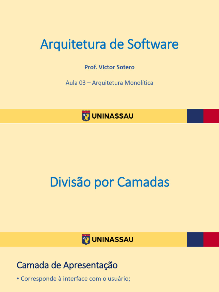 Arquitetura Monolítica em Software | PDF | Bancos de dados | Python ...