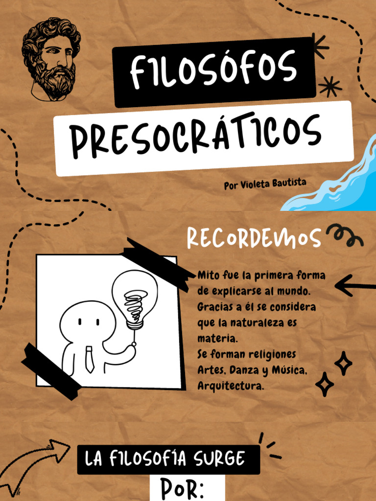 FILOSÓFOS | PDF | Filosofía griega antigua | Metafísica