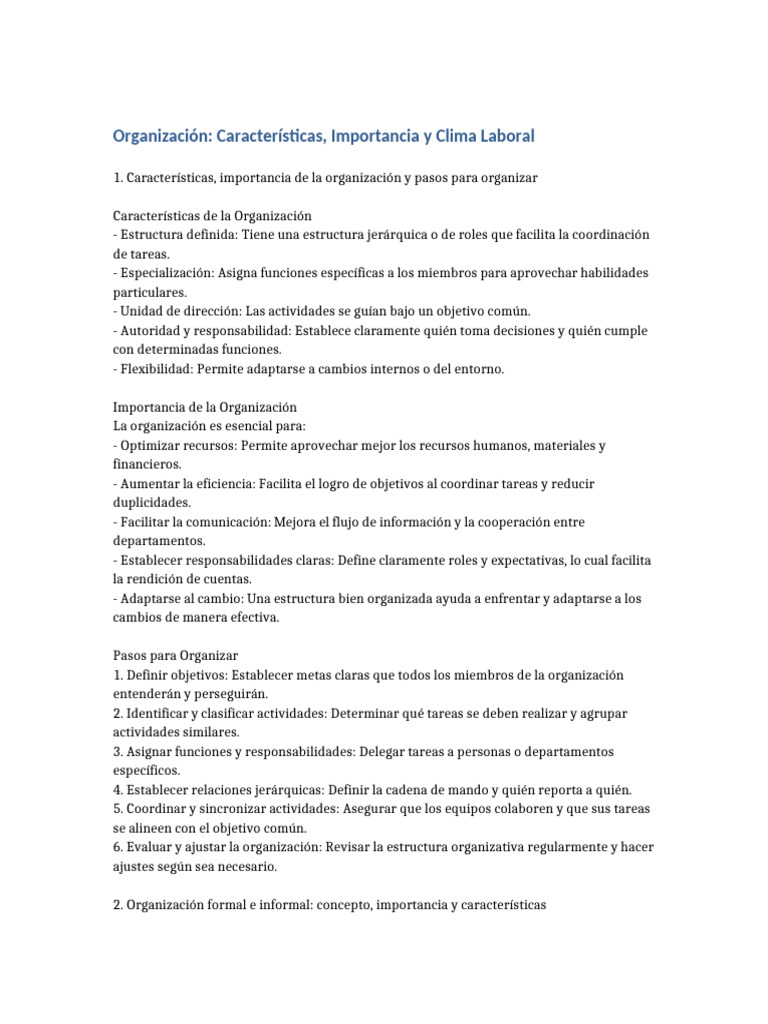 Organizacion - Empresarial c3 | PDF | Business