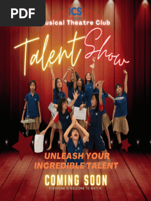 Talent Show Instagram Post