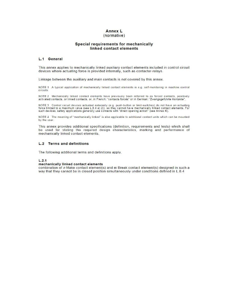 60947-5-1 L | PDF